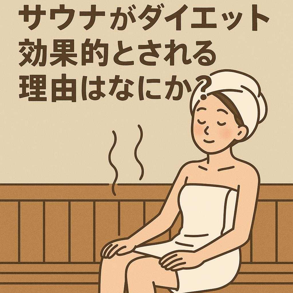 サウナがダイエット効果的とされる理由はなにか？