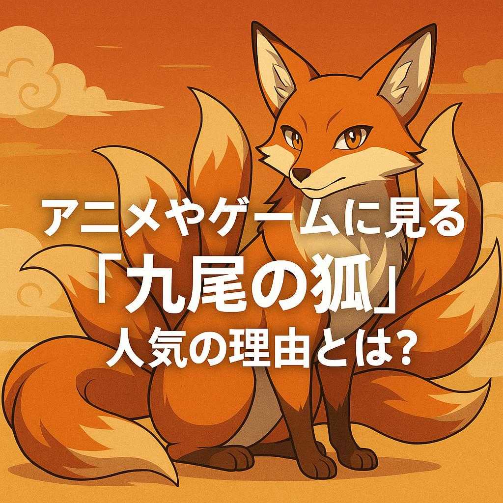 アニメやゲームに見る“九尾の狐”人気の理由とは？