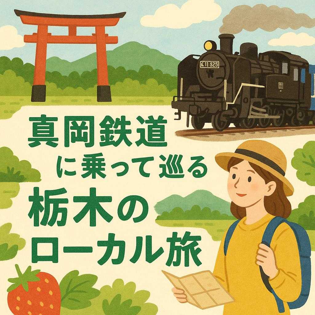 真岡鉄道に乗って巡る栃木のローカル旅