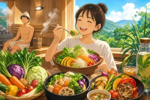 サウナ飯に野菜が効く理由と選び方|全国サ飯名店シリーズ