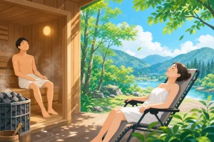 サウナ外気浴の効果とは？ととのう仕組みと正しいやり方